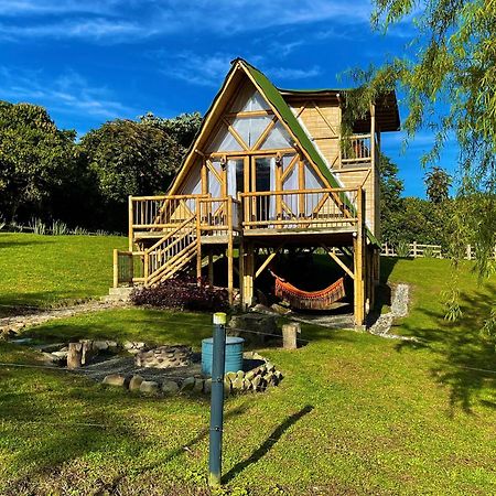 Glamping La Herradura Santa Rosa de Cabal Dış mekan fotoğraf