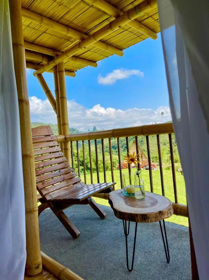 Glamping La Herradura Santa Rosa de Cabal Dış mekan fotoğraf