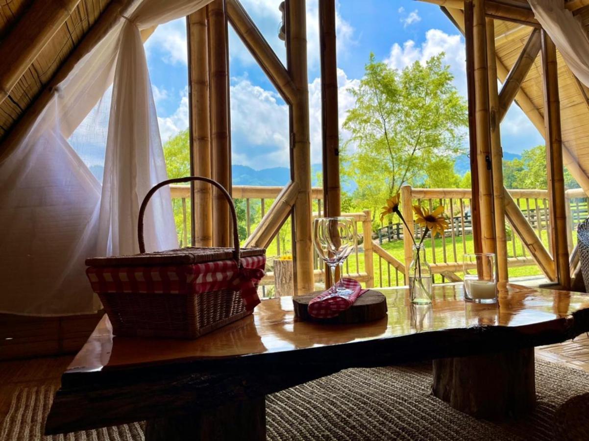 Glamping La Herradura Santa Rosa de Cabal Dış mekan fotoğraf