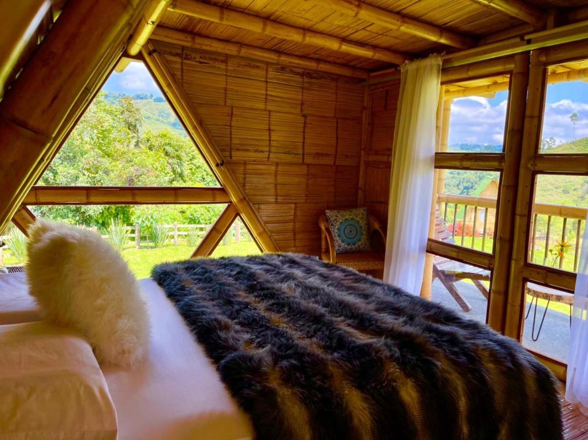 Glamping La Herradura Santa Rosa de Cabal Dış mekan fotoğraf