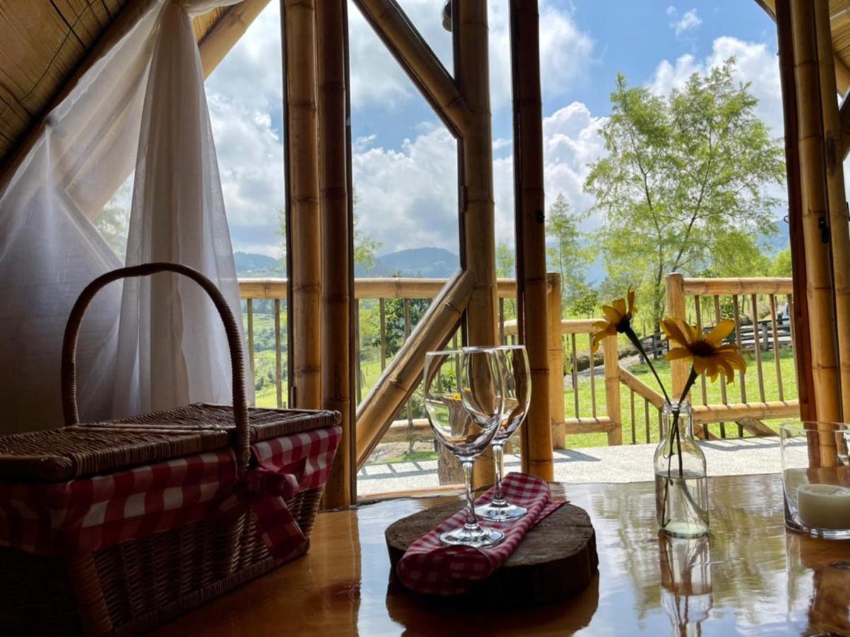 Glamping La Herradura Santa Rosa de Cabal Dış mekan fotoğraf