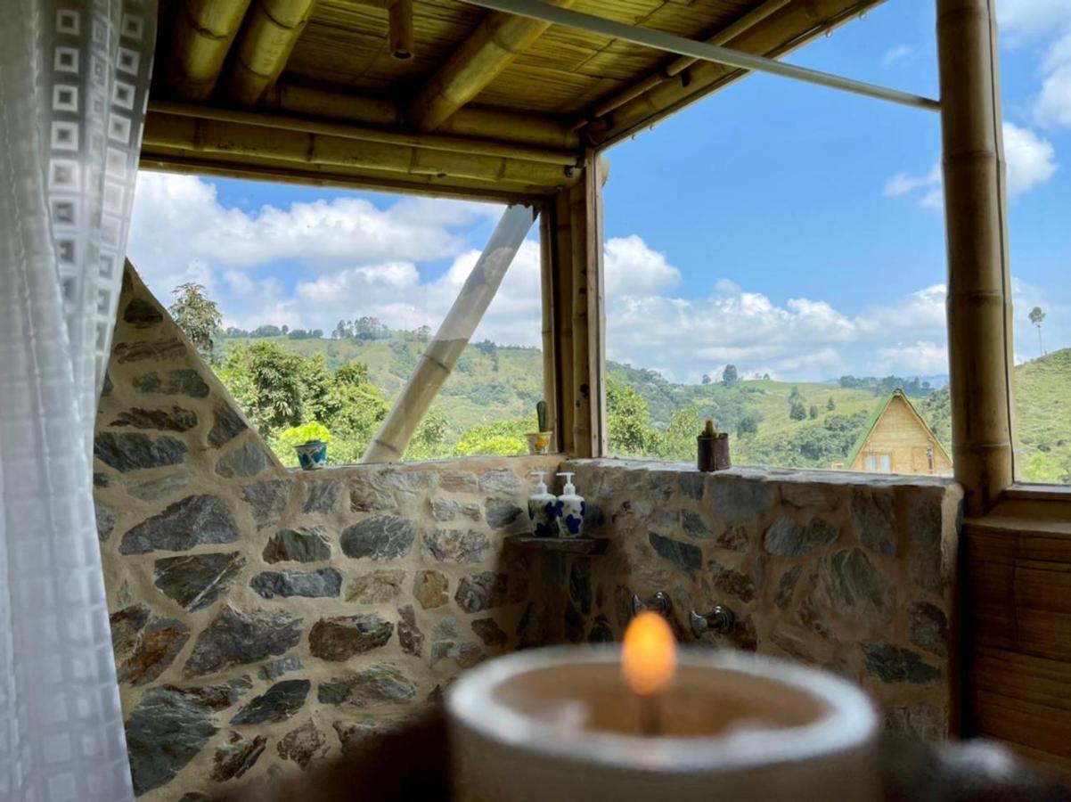 Glamping La Herradura Santa Rosa de Cabal Dış mekan fotoğraf