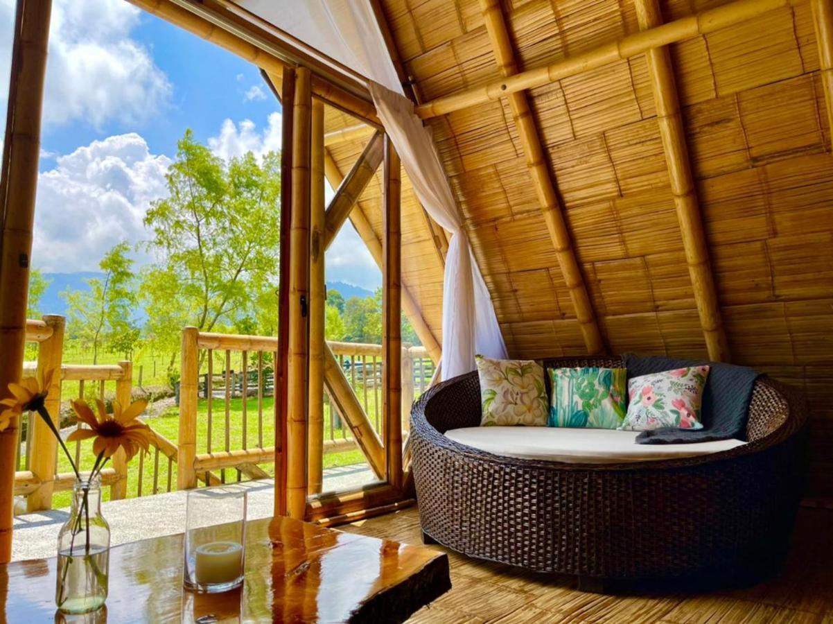 Glamping La Herradura Santa Rosa de Cabal Dış mekan fotoğraf