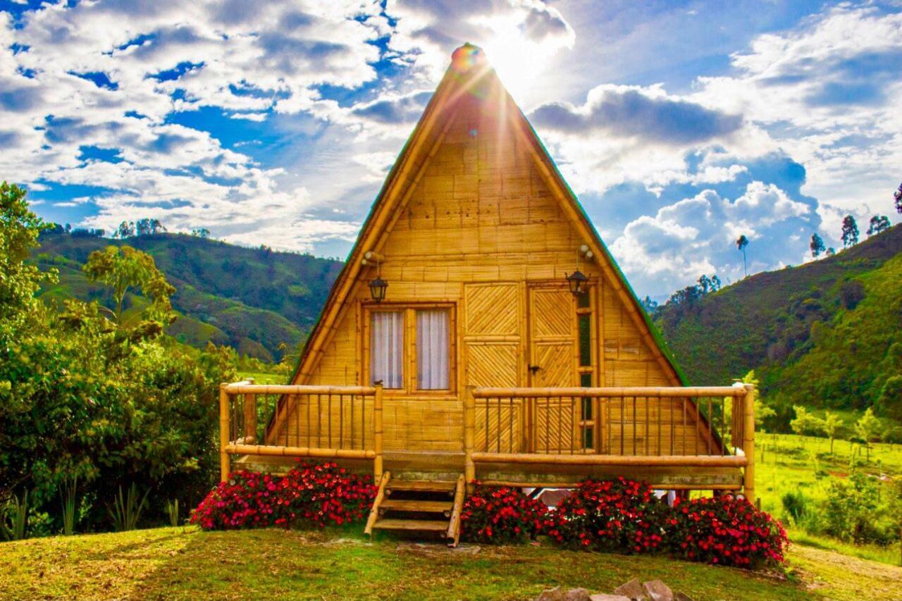 Glamping La Herradura Santa Rosa de Cabal Dış mekan fotoğraf