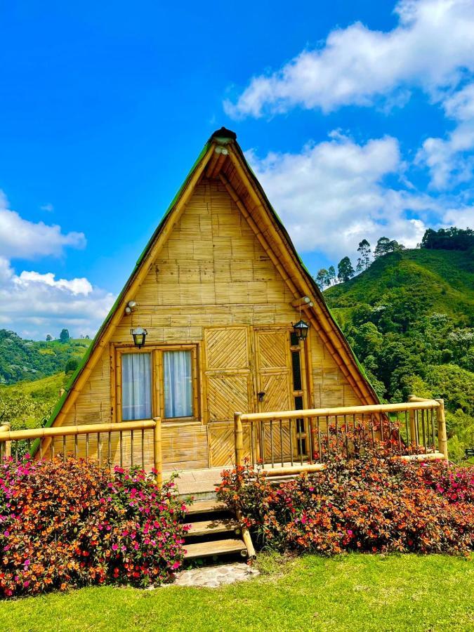 Glamping La Herradura Santa Rosa de Cabal Dış mekan fotoğraf