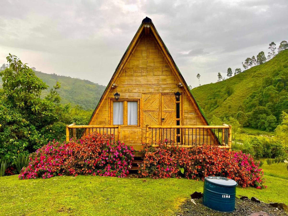 Glamping La Herradura Santa Rosa de Cabal Dış mekan fotoğraf