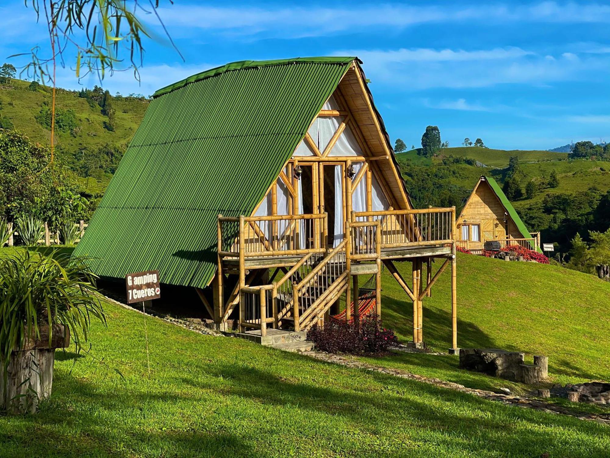 Glamping La Herradura Santa Rosa de Cabal Dış mekan fotoğraf