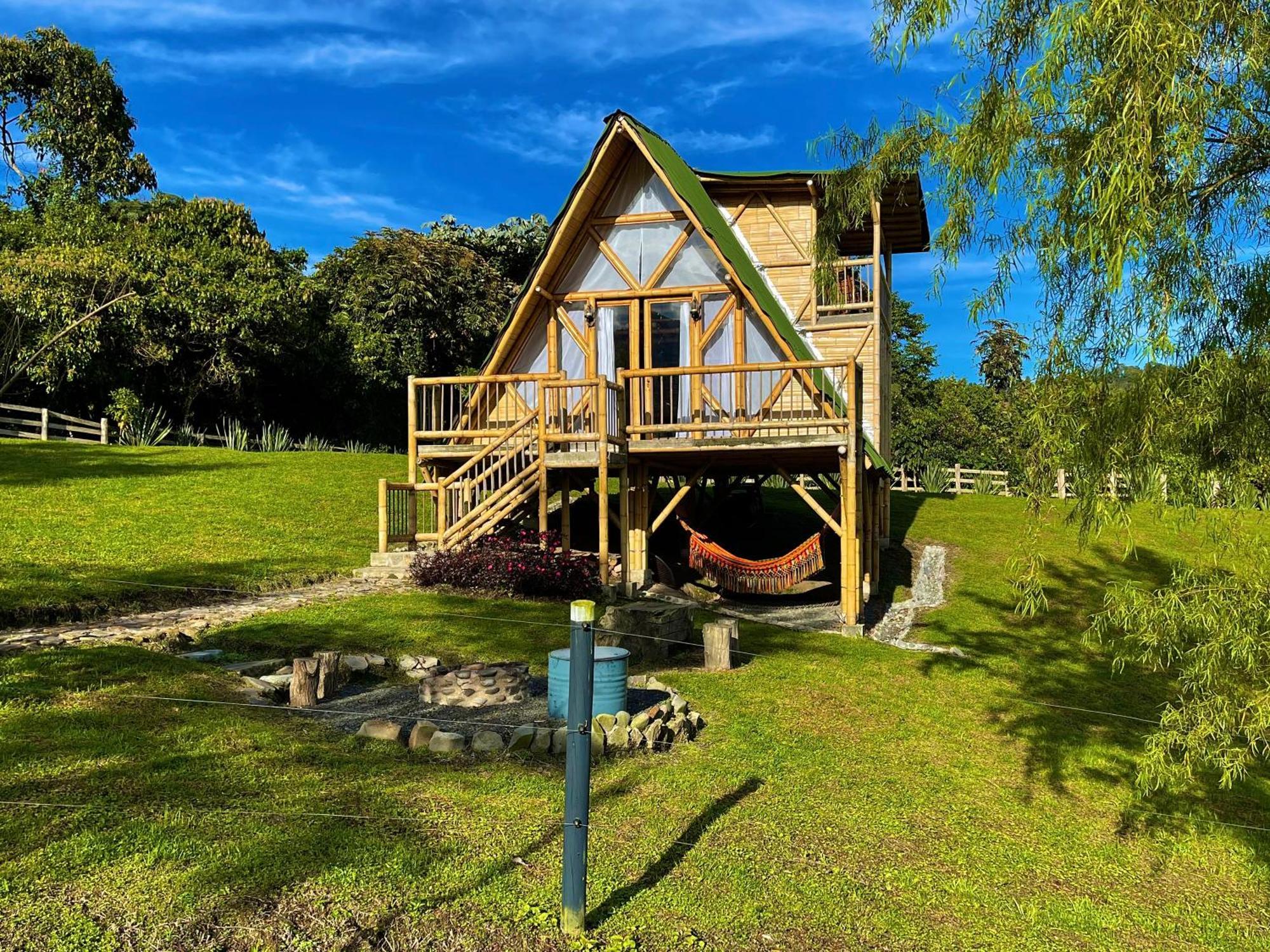 Glamping La Herradura Santa Rosa de Cabal Dış mekan fotoğraf
