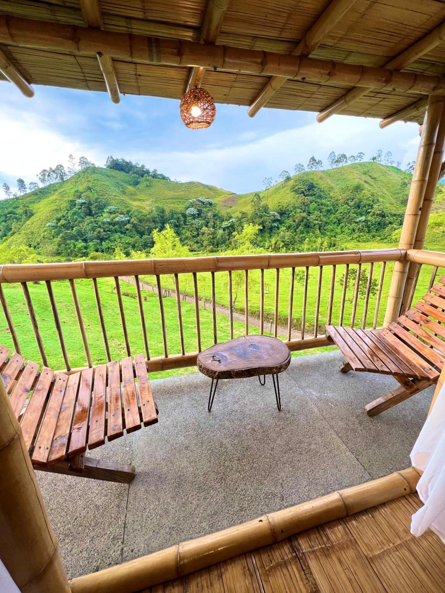 Glamping La Herradura Santa Rosa de Cabal Dış mekan fotoğraf