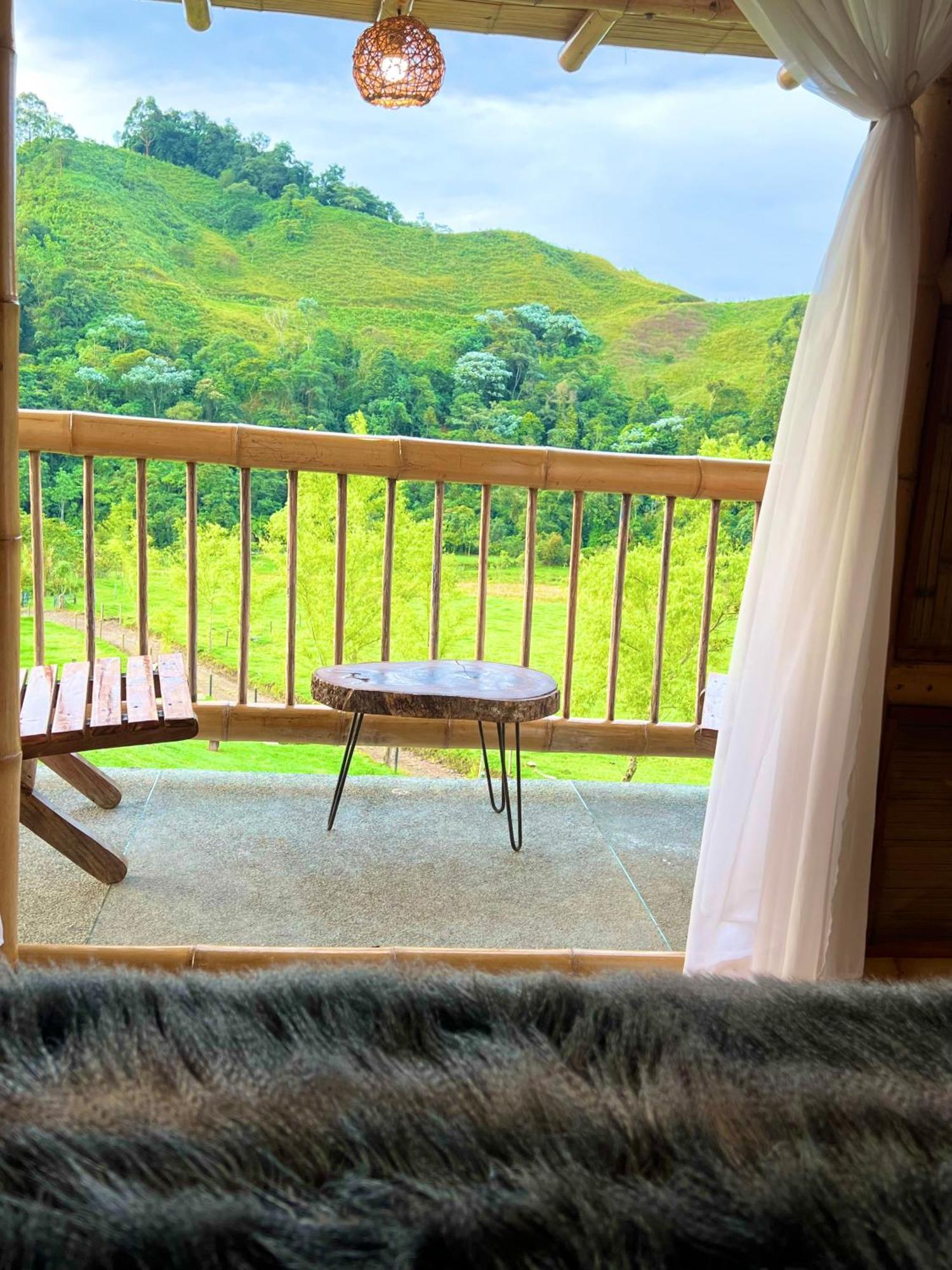 Glamping La Herradura Santa Rosa de Cabal Dış mekan fotoğraf
