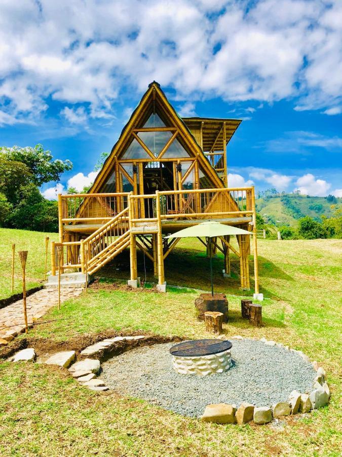 Glamping La Herradura Santa Rosa de Cabal Dış mekan fotoğraf
