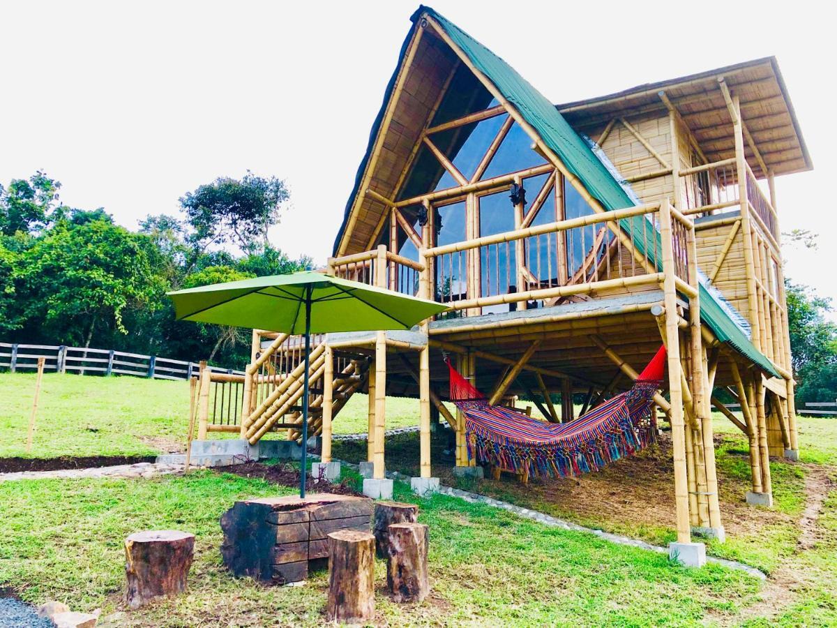 Glamping La Herradura Santa Rosa de Cabal Dış mekan fotoğraf